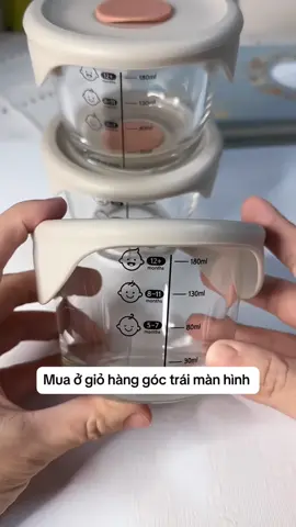 Hộp Thủy Tinh LocknLock, Hộp Đựng Đồ Ăn Dặm Có Vạch Chia Dung Tích, Nắp Silicon #hopdungdoandam #hopdungdoandamchobe #hopthuytinhlocklock #doandamchobe 