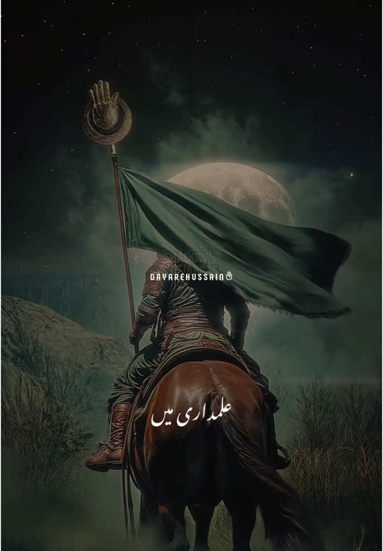 Ya Abal Fazl as 🥺🤍  #ghaziabbas #molaabbas #yaabbas #alamdar #abbasibneali #ghaziabbasalamdar #babulhawaij #hazratabbas #karbala #dayarehussain_ #meesumabbas #fyp #shia #muharram2025 #muharram1447 