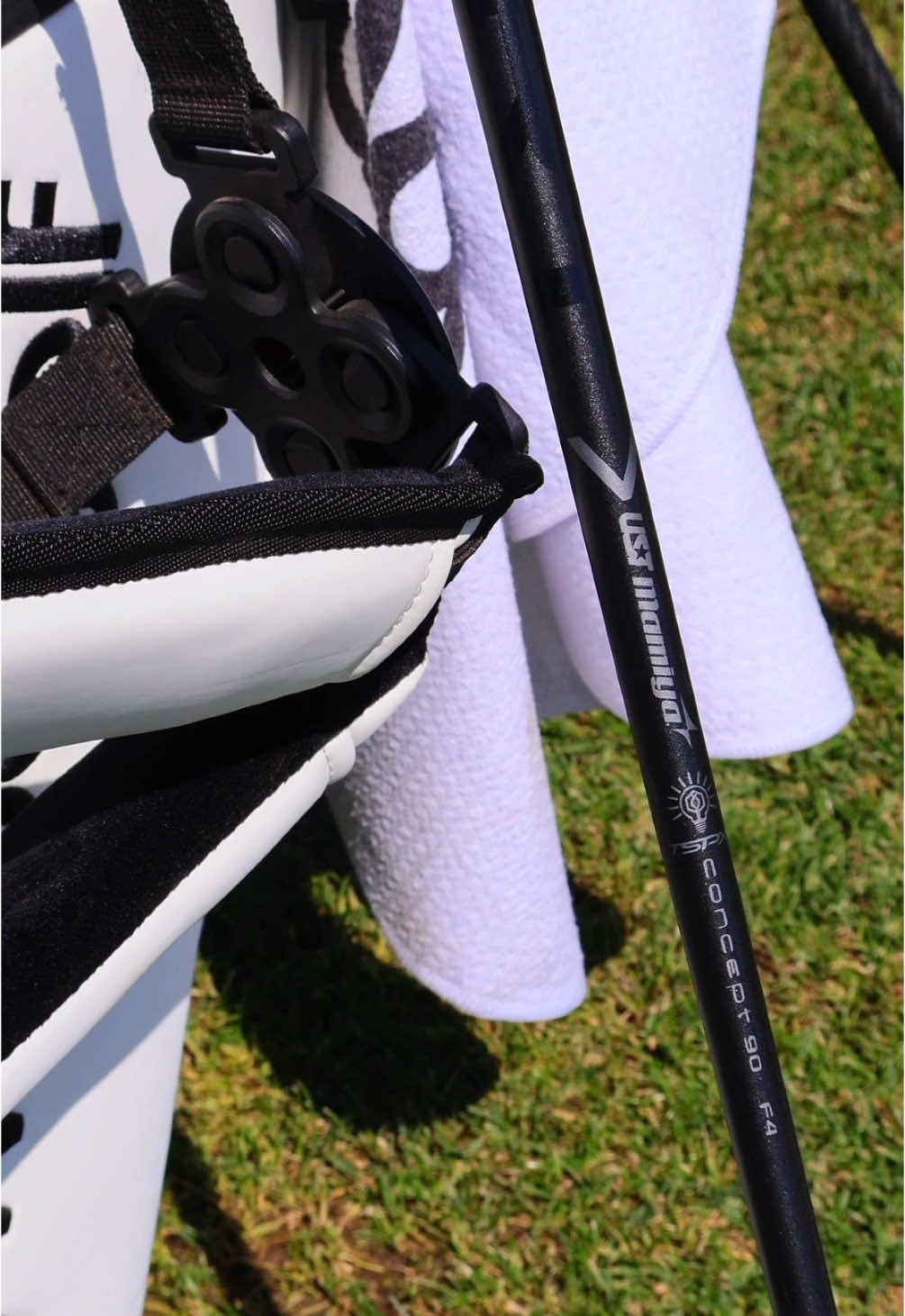 On the range with UST Mamiya iron shafts #golf 