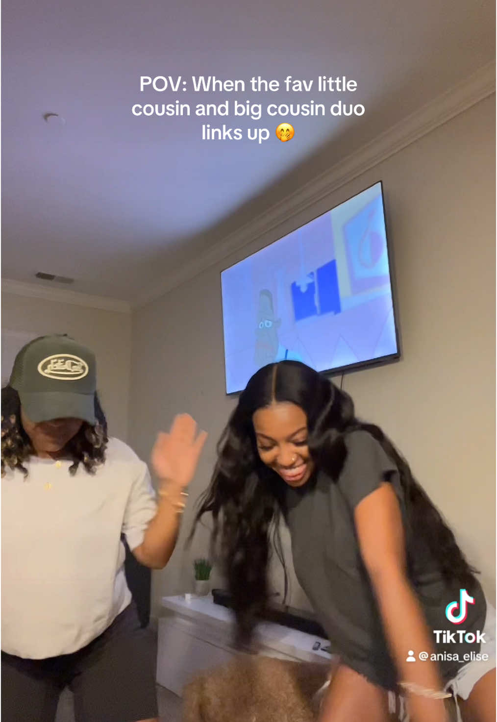 🧚🏽‍♀️🧚🏽‍♀️🦋 @BIG NIS  #cousingoals #cousinlikesister #fyp #skims #vondutch #shewasafairy #cockapoosoftiktoks 