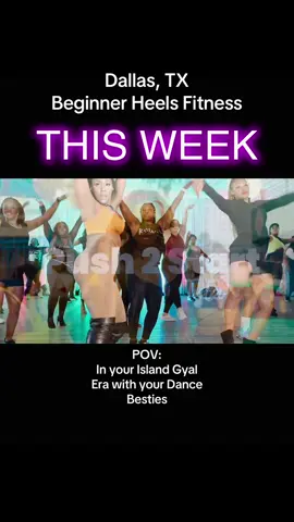 Good vibes only🤩 see you there! #judgementfreezone #beginnerfreindly #heelsoptional #heelschoreo #dfw #dallasthingstodo #fypdance #heelsclass #dallasinfluencer #dallas #dance