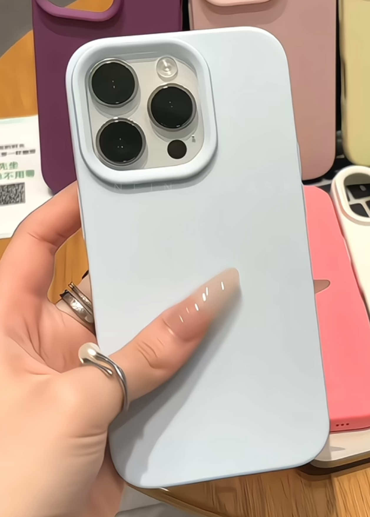 Ốp màu pastel hạn chế bám dấu vân tay #infinitycase 