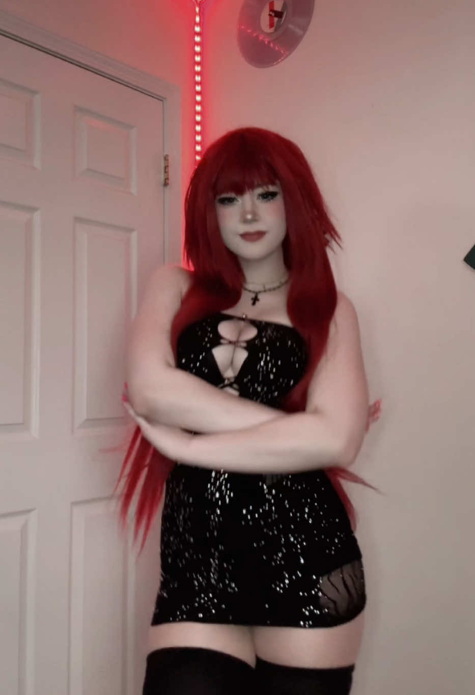 im gonna cosplay akenō (had to censor 😐) again im just waiting for my new contacts to come in the mail 💔 #riasgremory #riasgremorycosplay #highschooldxdcosplay #highschooldxd #cosplayer 