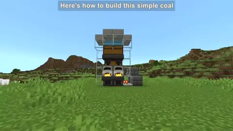 BEST COAL Farm in 1.21 MINECRAFT BEDROCK Edition #Minecraft #minecraftmemes #mine #minecrafttutorial #minecrafter #fybシ #videoviral #foryoupage❤️❤️ #minecraftbuilding #game #videogame