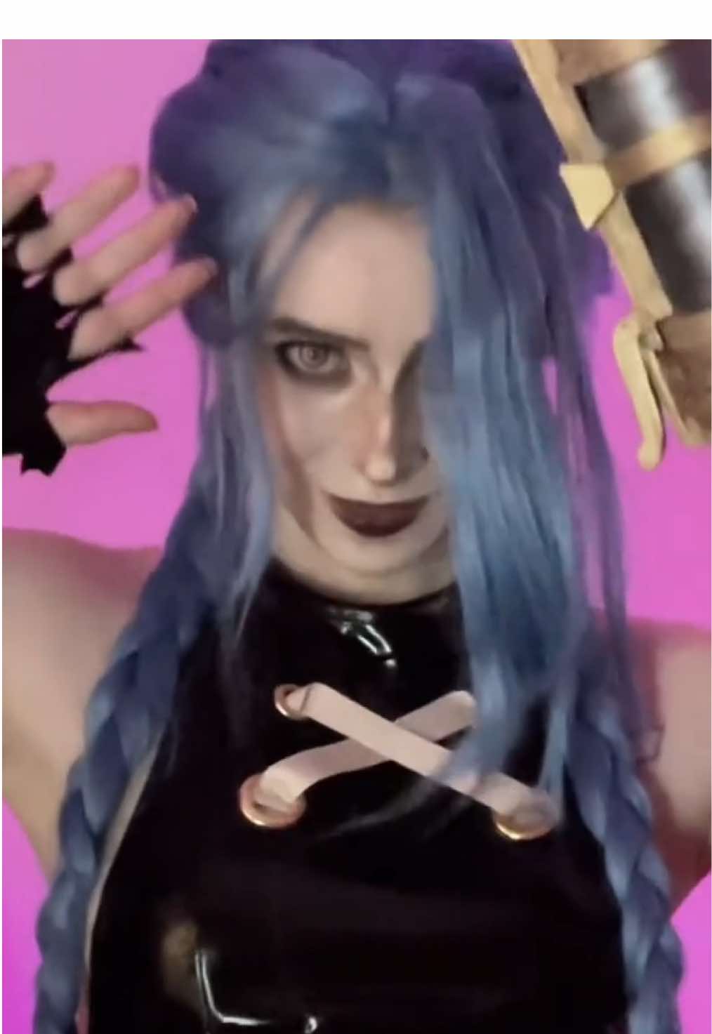 the big 3 #arcane #cosplay #vi #cait #jinx