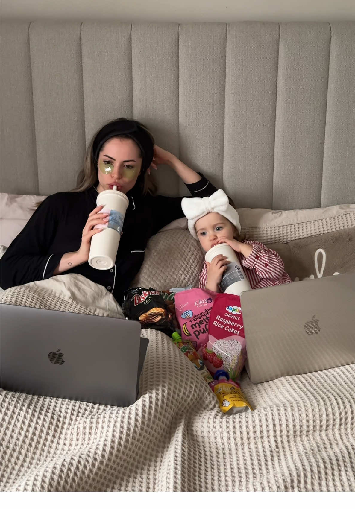 Just us, snacks and no rules. No judgment here ✨🤭 #motheranddaughter #firsttimemom #motherhoodjourney #motherhood #funnyvideos #funny #cutebaby #firstbaby #reels