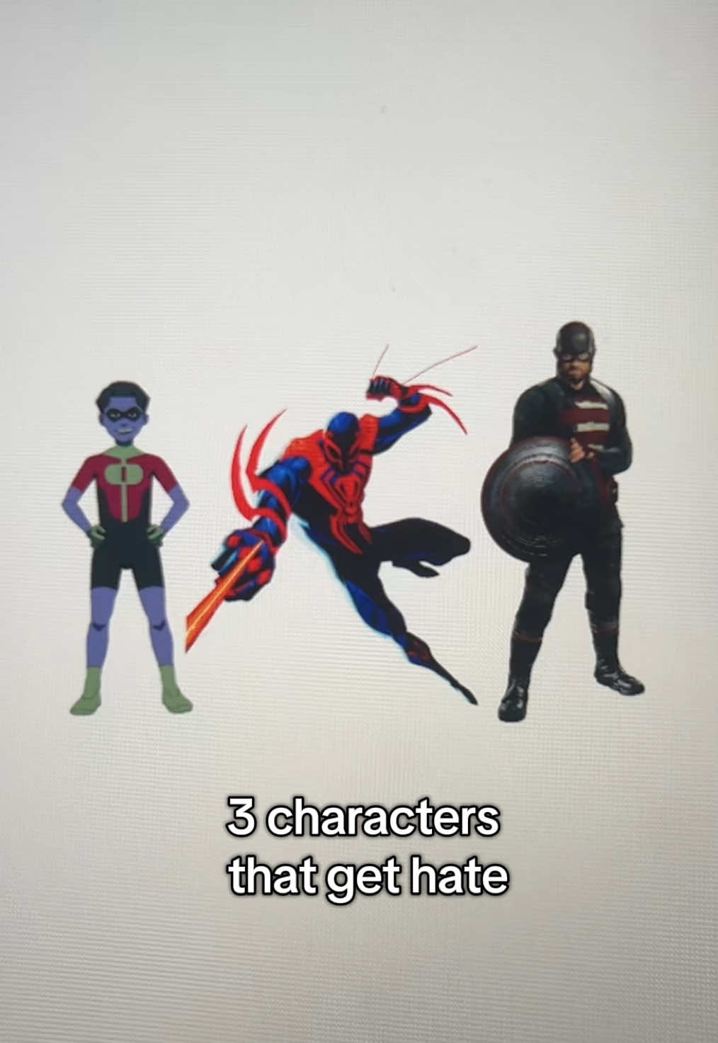 and disliking either one of these characters is understandable so theres nothing i can do about it 🥀🥀🥀 #miguelohara #spiderman2099 #2099spiderman #olivergrayson #johnwalker #thunderbolts #ilovemiguelohara #ilovespiderman2099 #miguelatsv #atsv 