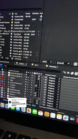 Respuesta a @Enyway04 Editando videos || Macbook m2 air #Adobe #aftereffectseditor #motiongraphics #editordevideos #diseño #CapCut #fyp #fyp #macbook #edit 