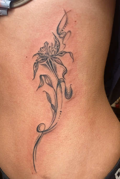 Fun abstract lili #tattooartist #tattoo #jacksonvilletattooartist 