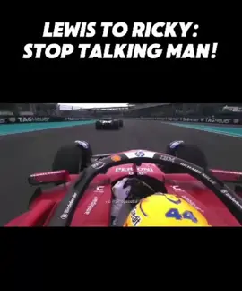 STOP TALKING MEN…. LEWIS HAMILTON TO HIS ENGINEER RICKY😡🤐🏎️ #f1 #lewishamilton #scuderiaferrari 