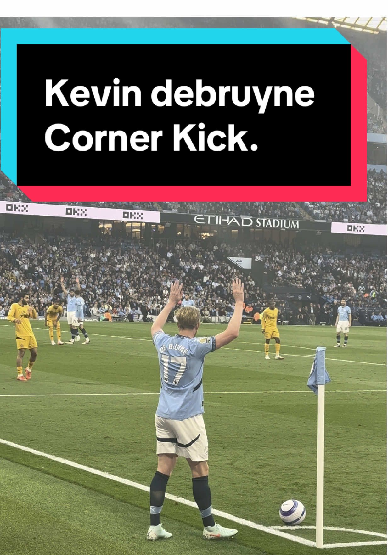 Man City v wolves | 1-0 | #cornerkick #kevindebruyne #mancity #setpiece #mcfc #manchestercity #wolverhamptonwanderers #PremierLeague #footballtiktok #footballedit #footballtogether #footballvideo #footballskills #footballer #etihadstadium #etihad 