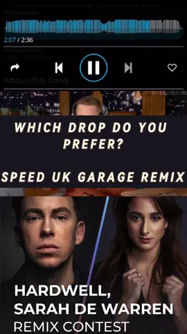 Hey guys, here we go again! Here’s a sneak peek of my totally serious, peak-edited remix for Hardwell – No Sleep 😎 UK garage meets speed + a hint of bass house weirdness 💥 Drop 1 or Drop 2... which one slaps harder? 👀 Results tomorrow, let’s manifest greatness ✨ #NoSleepRemixContest @Hardwell @Revealed Recordings @SKIOMusic @Sarah de Warren 