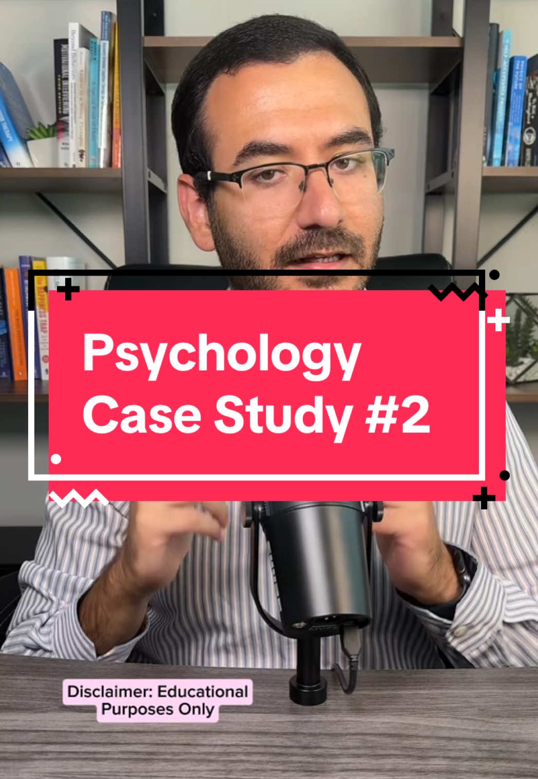 Psychology Case Study 2  20 year old states having hallucinations, but only during manic phases. What’s his diagnosis? And what treatment should he get? Find out!  #psychopathology #psychologystudent #psychologystudents #therapyintern #ncmhce #ncmhceprep #mentalhealtheducation 