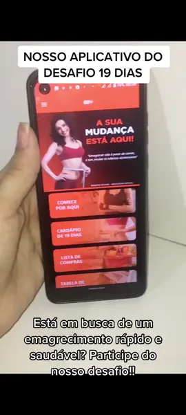 Receba o passo a passo do seu emagrecimento na palma da sua mão. Tudo de forma fácil e organizada para você simplesmente baixar o nosso livro digital dentro do nosso aplicativo e os conteúdos complementares para começar o seu emagrecimento saudável!