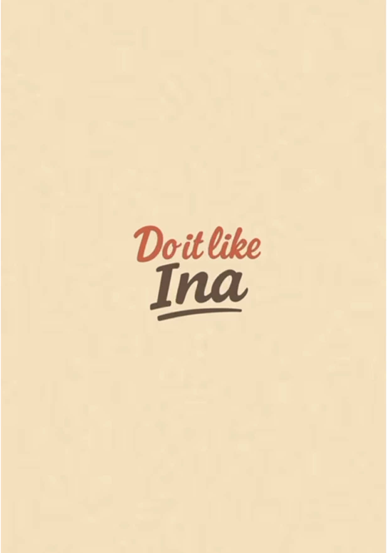 Nächster Ausschnitt von Do It Like Ina. Ich liebe es, wie sich alle anstrengen. Besonders der Zeitdruck hat es nicht so einfach für die Teilnehmer gemacht. 😂🙈 #doitlikeina 
