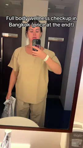 Would you guys get a full body wellness checkup in Bangkok?? Without insurance, this is way cheaper for even one of things I wanted checked out in the USA! I did this at Bumrungrad hospital. 🇹🇭 #usa #america #bangkok #thailand #medicaltourism #livinginthailand #amazingthailand 