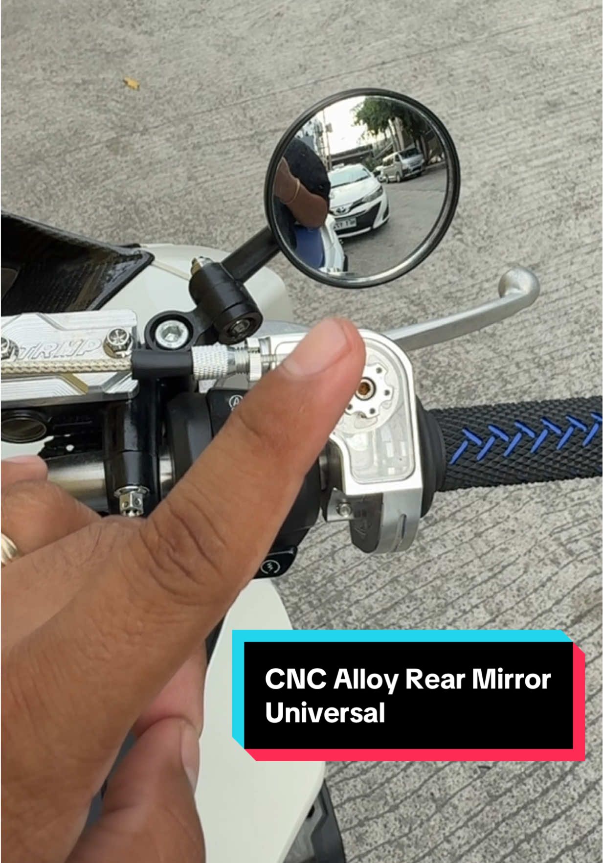 Pogi ng sidemirror na to sakto lang size at kita pa din yun nasa likod. #motorcyclesidemirror #motorsidemirror #motorcycleparts #motorcyclepartsandaccessories 