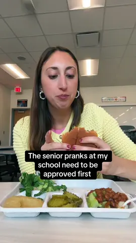 Replying to @Destiny Dunsmore this year’s prank was so good! Our seniors graduate this weekend! #mukbang #qanda #schoollunch #teacherlife #teacher #noellelovessloths 
