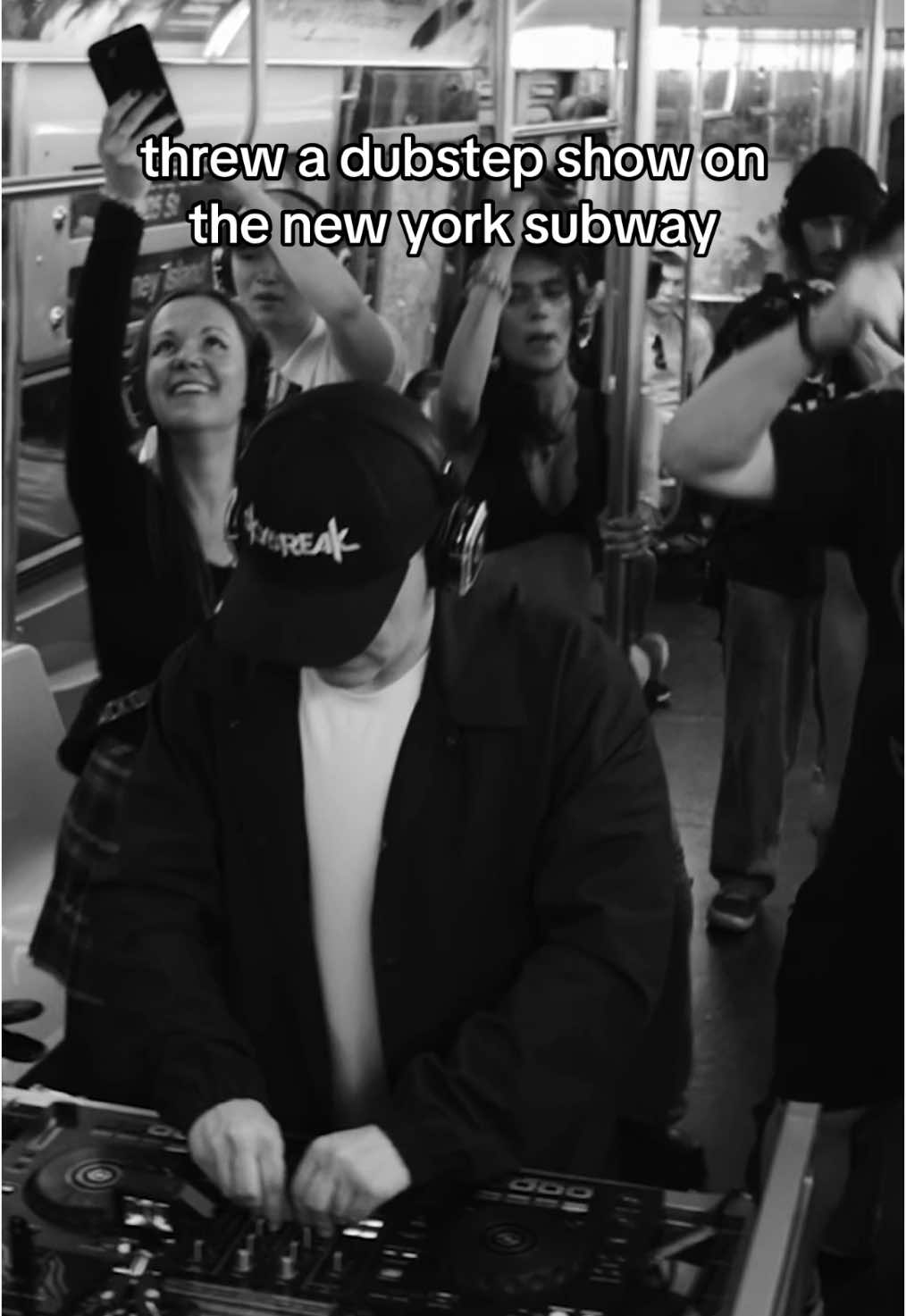 Rinsing my scream saver remix on the F Train @subtronics #nyc #nycedm #dubstep #ravetok #fyp #edmtiktok #dubsteptok #dubsteptiktok #fyppppppppppppppppppppppp 