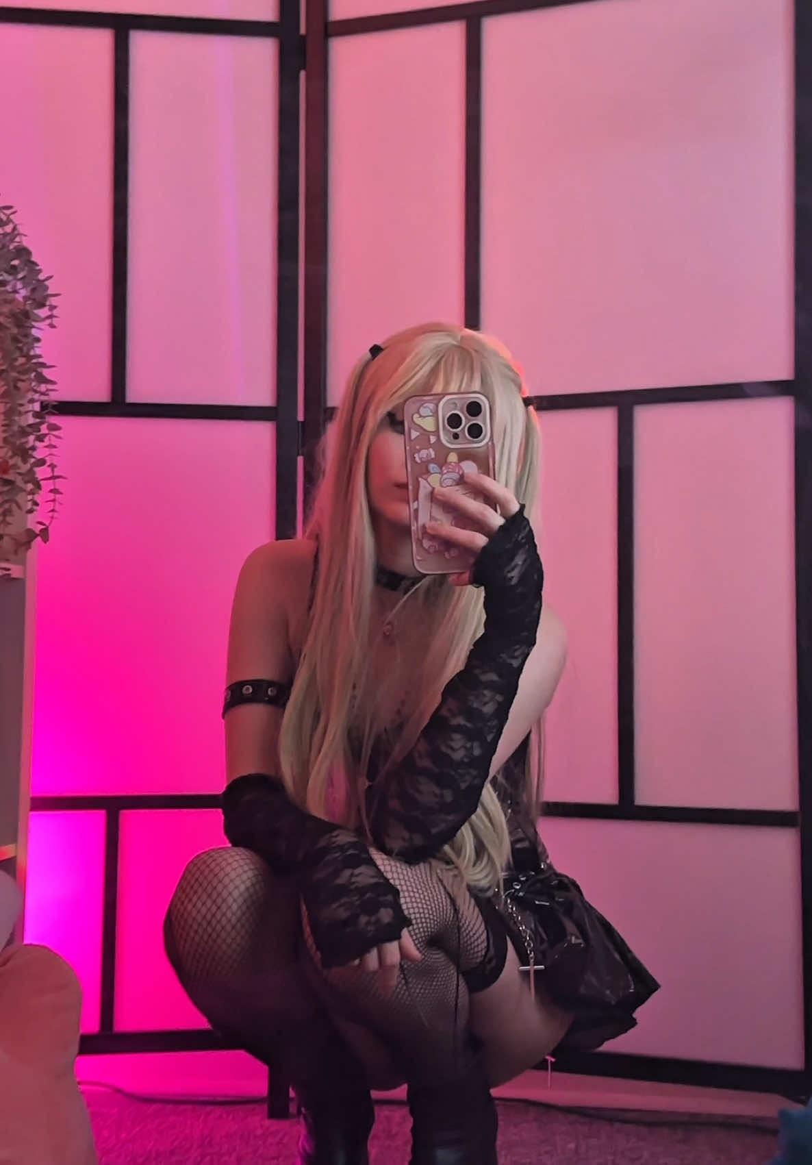 ⊹⋆˚🖤💖🖤⋆˚⊹ ₊ #fyp #misaamane #misaamanecosplay #deathnote #deathnotecosplay 
