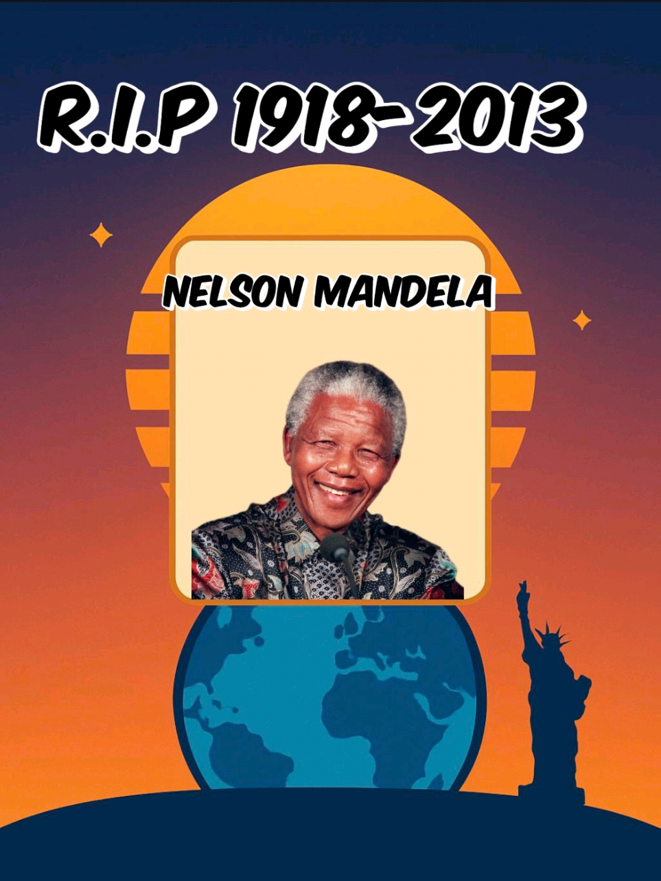 Rest in peace | NELSON MANDELA 🙏🕊️ #fyp #nelsonmandela #rip #story 