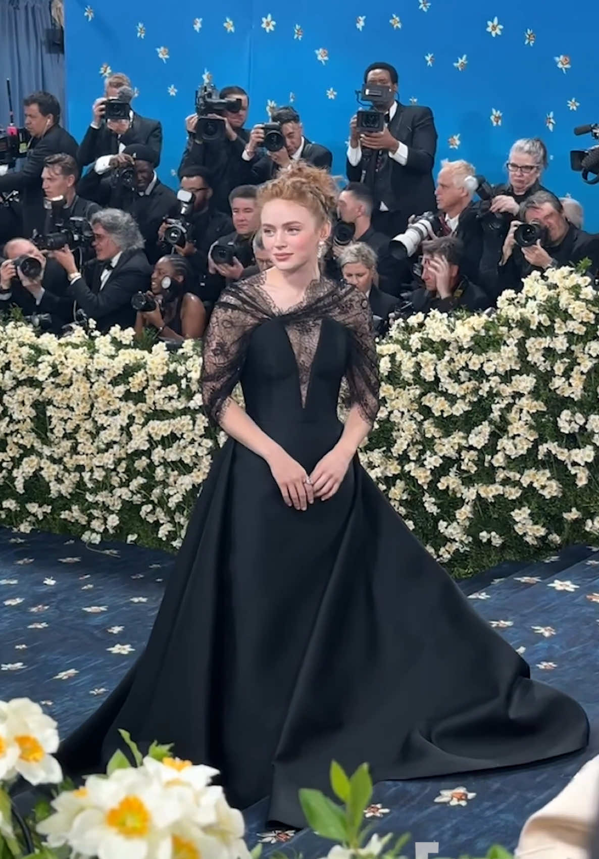 Sadie Sink is a literal dream in custom Prada at the #MetGala.