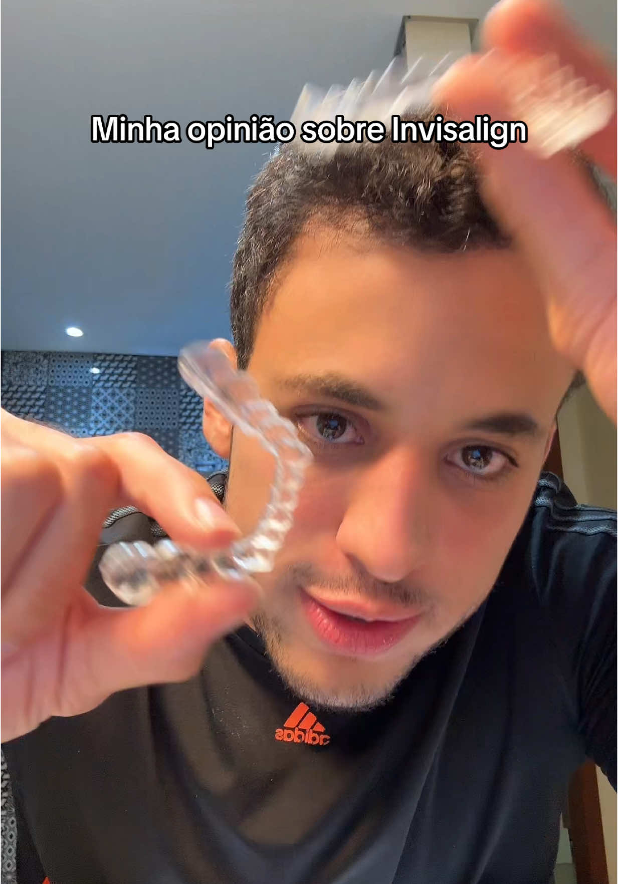 Início de uma saga que vai durar 1 ano e 6 meses #invisalign 