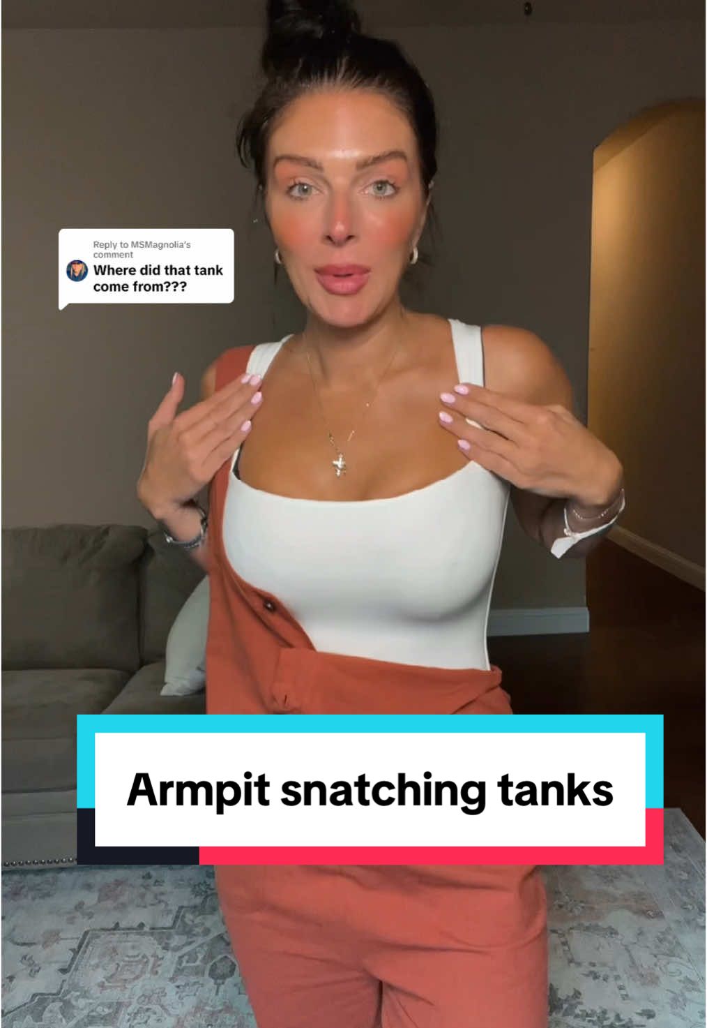 Replying to @MSMagnolia armpit snatching tank tops. #tops #tanktop #outfitinspo #outfits @QINSEN 