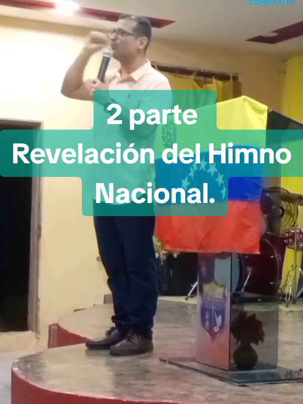 Segunda parte de la revelación del Himno Nacional de Venezuela.  #palabradedios #jovenescristianos #venezuela #tiktokcristianos 