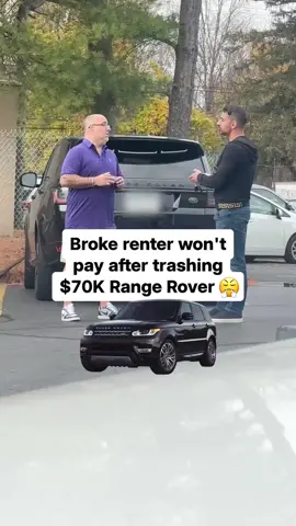 He rented a Range Rover, went gambling in AC, and came back broke. Now he thinks we're the ones who owe him money. Unbelievable. #carrental #rangerover #latefees #fines #carbusiness #fy #fyp