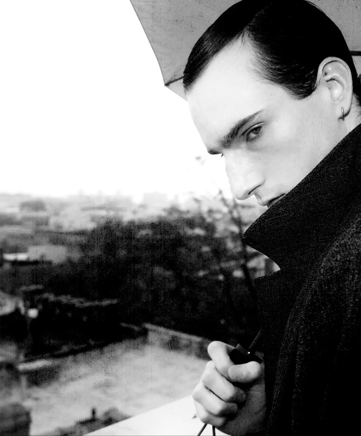 being moody in the rain #model #nyc #ethelcain 