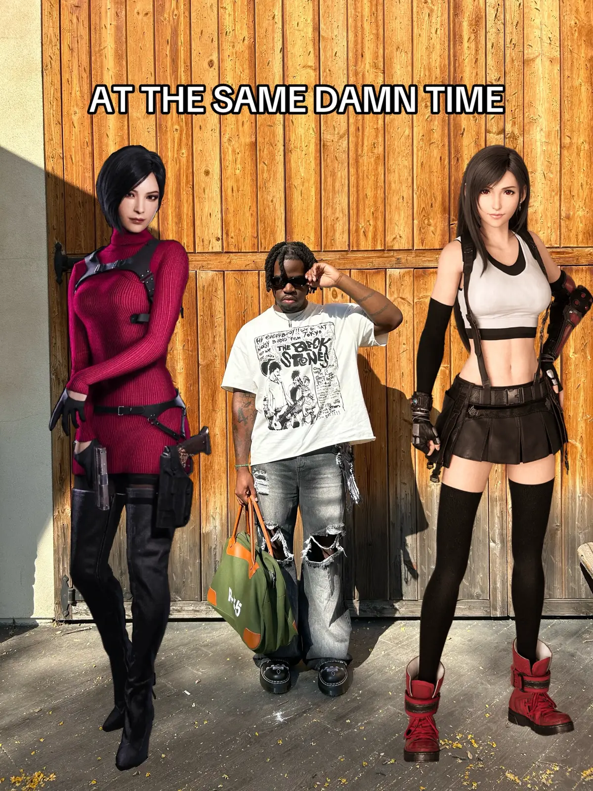 Baddest of the baddest #adawong #adawongedit #tifalockhart #tifa #ff7 #residentevil4 #fyp 