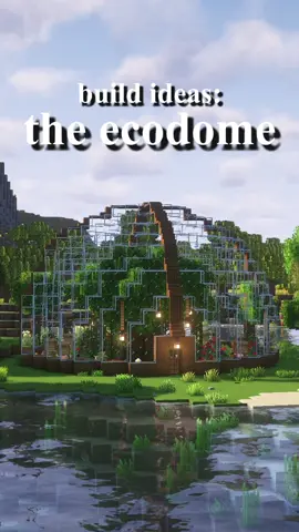 Another Minecraft build idea! I love this build because it is lightly functional and very aesthetically pleasing. It makes for a wonderful terrarium for the frogs and an incredible flowering greenhouse for the bees. I'll be building this in my own survival world soon! Tags: #Minecraft #minecraftbuilding  #fyp #tiktok 