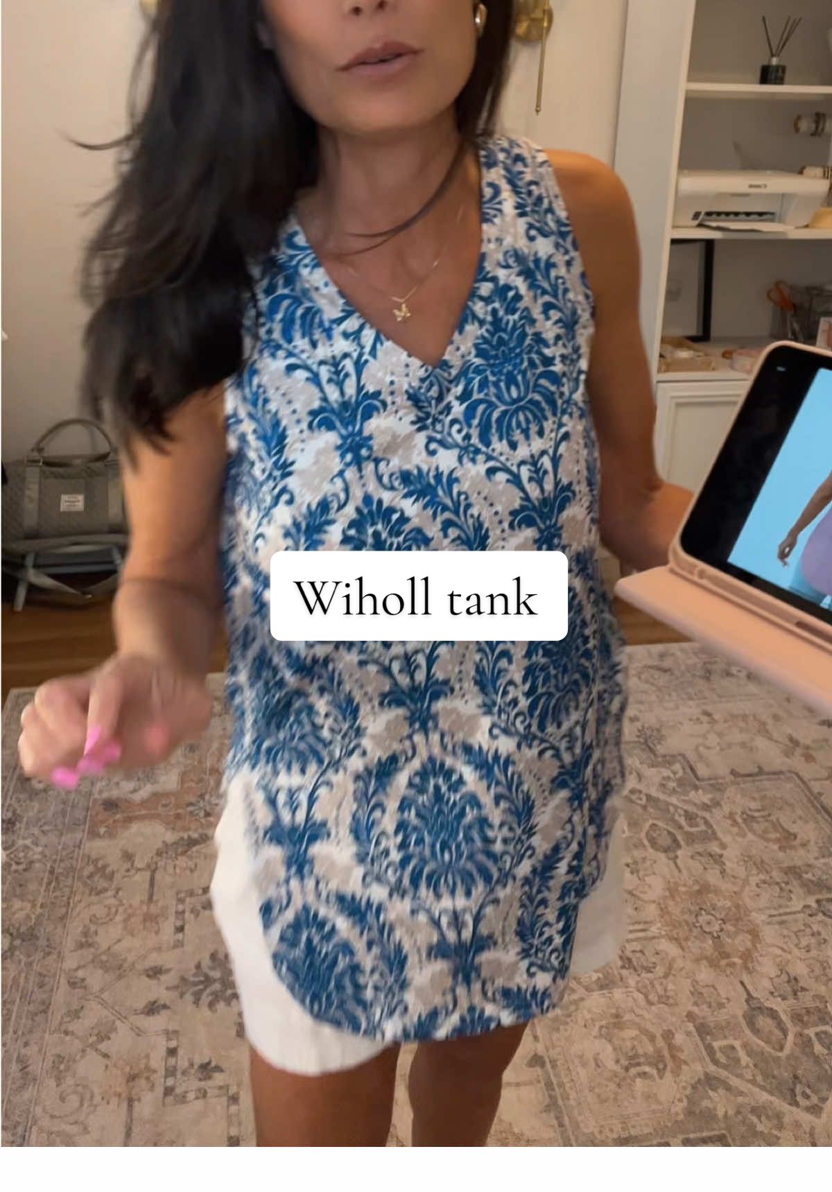 Replying to @Lauren 🫶 Boy Mom 💙 #top #tank #outfit #wiholl @WIHOLL #tanktop #sleevelesstop 