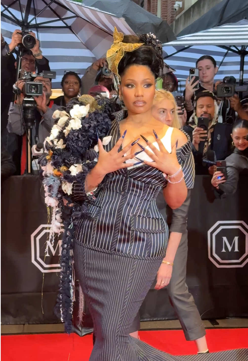 #nickiminaj #themark #metgala #metgala2025 #TikTokFashion #tiktokmusic 