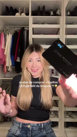 Top 1 melhores compras 🤝🏻😮‍💨🌟 LINK: https://s.shopee.com.br/9zkxXPJ7AU #ledportatil #luzdeled #fashionhack #criadordeconteudo #comprinhas 