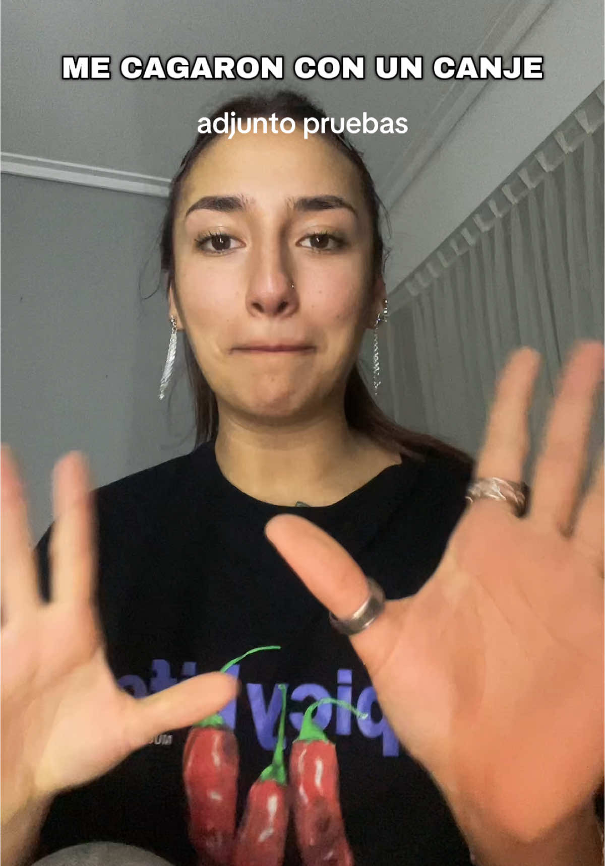 Esta vez me toca a mí :( JAJAJAJAJA fue muy terrible  Vayan a seguirnos por favor @dakota bs as 