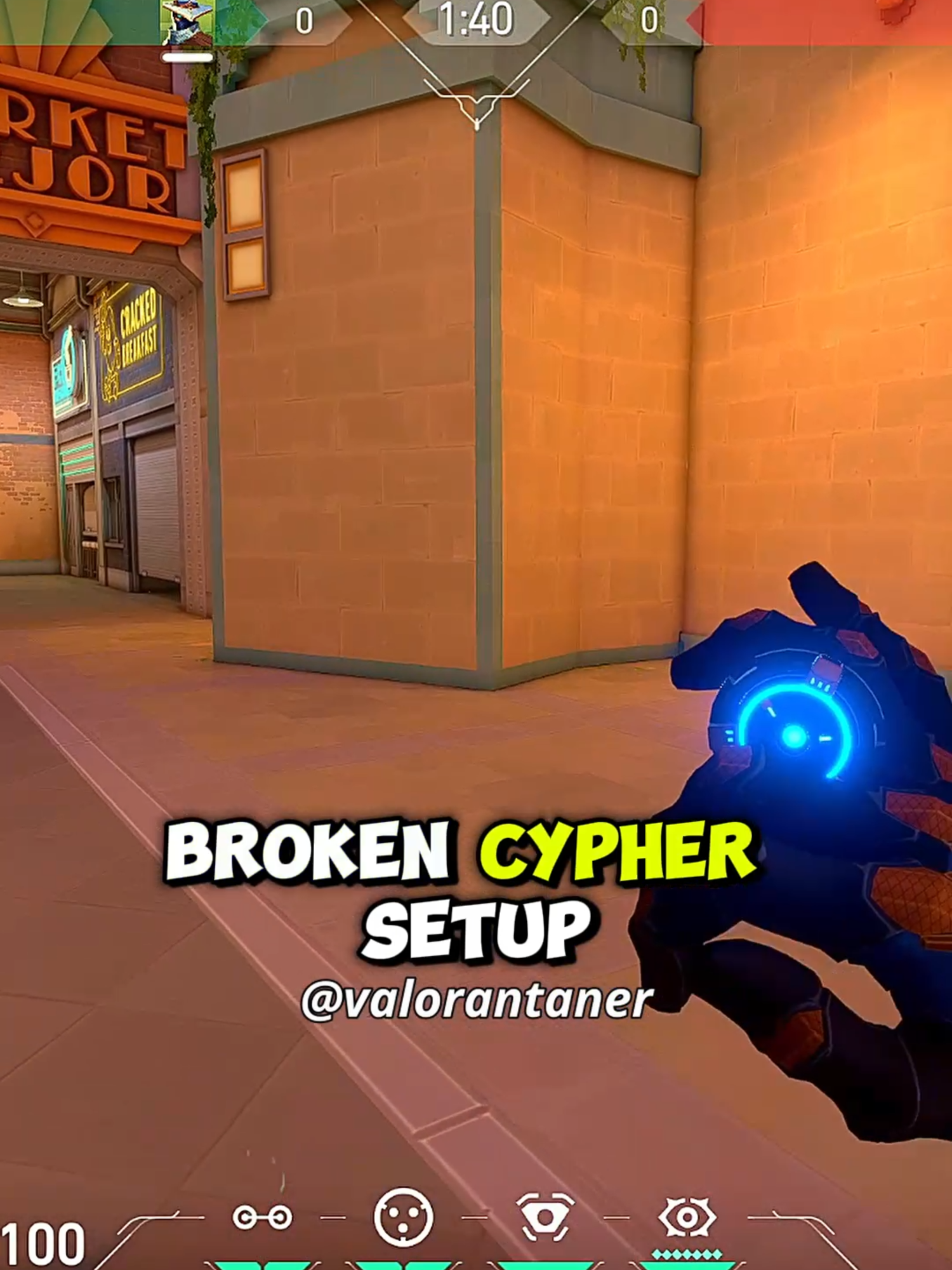 Cypher Setup Sunset B #valoranttips #cypher #cyphersetup #cyphertraps #Valorant #virale #fyp #valorantclips