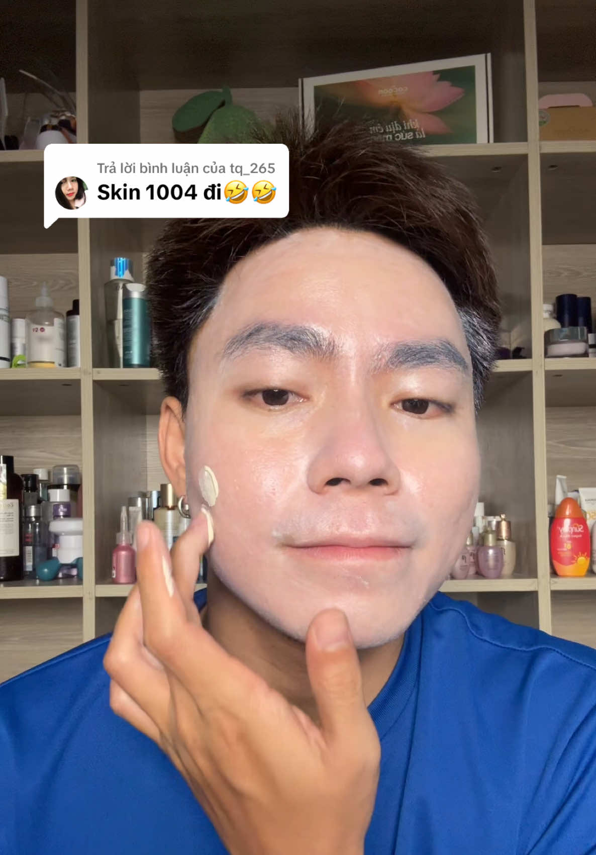 Trả lời @tq_265 Bôi 1 muỗng teaspoon KCN nâng tone - Hôm nay sẽ là skin1004 nha cả nhà yêu của kem - Thích tui làm con nào thì cmt nhen #kinkebaton 