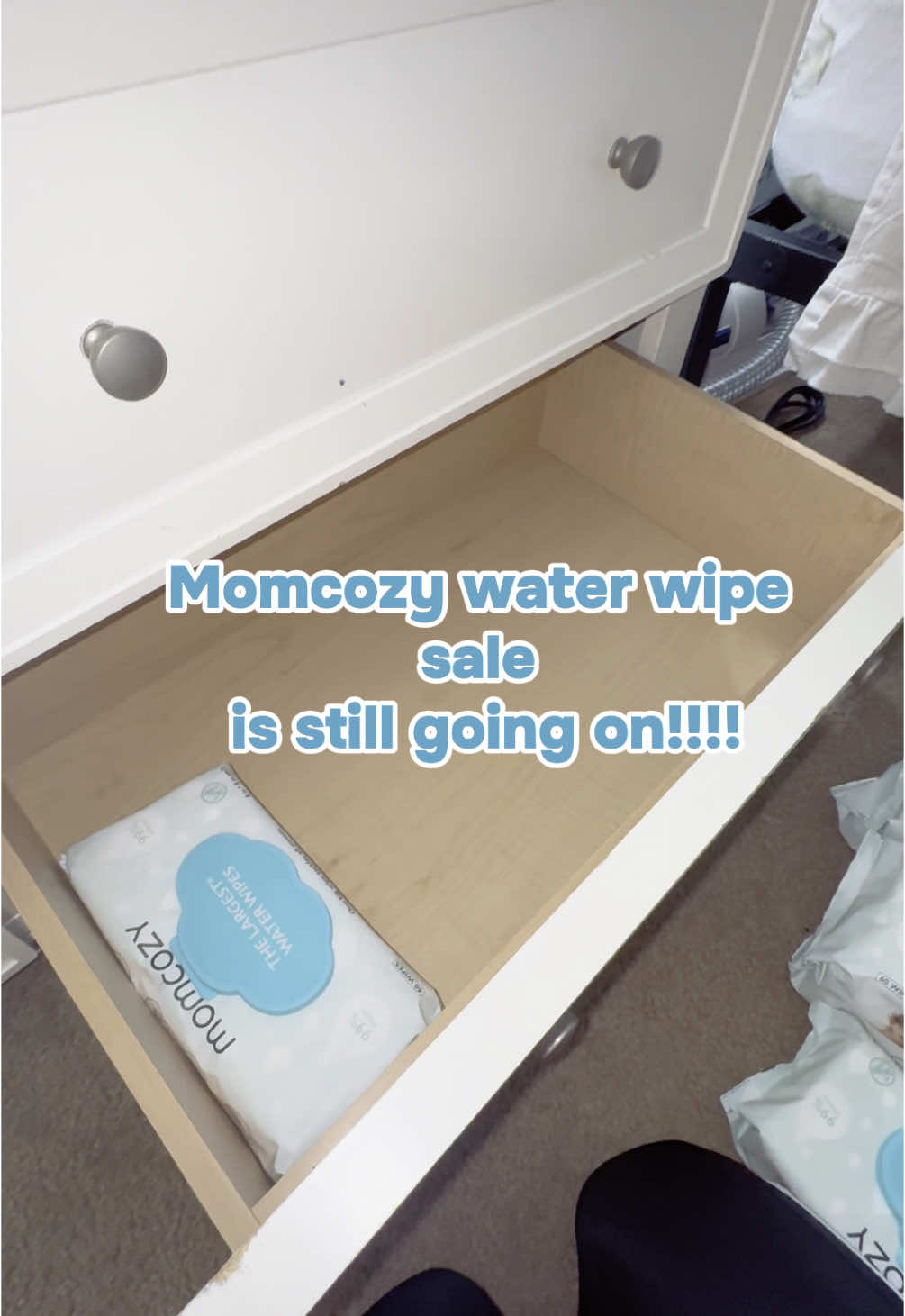 The purest of wipes are still on sale!! You can’t possibly beat just 3 cents a wipe😱👏🏼! These wipes are truly unmatched! @Momcozy Official #waterwipes #babywipes #babyessentials #babyshowergift #fyp #ConSantanderConecto 