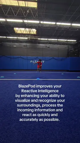 BlazePod improves your Reactive Intelligence by enhancing your ability to visualize and recognize your surroundings, process the incoming information and react as quickly and accurately as possible. 