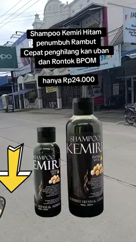 #ShampooKemiriHitam #penumbuhRambut Cepat penghilang kan uban dan Rontok #BPOM 