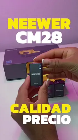 ¡DESCUENTO EXCLUSIVO! 🔥  ¡Consigue el mejor audio para tus creaciones! 📸📱 Micrófonos Inalámbricos NEEWER CM 28 🎤😉 Ideales para creadores de contenido, streaming y reuniones en línea.  📦 ENVÍO GRATIS  a todo el país 🇪🇨🚚 ¡Por tiempo limitado! 🕒 📩 Contacto: 0968206918 #avtechnology  #neewercm28   #micrófonos  #influencer  #creadoresdecontenido  #audiodecalidad  #ecuadortiktok 