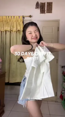 u guys know la how much i love fitted shirt 🥹💖✨ duh suka BANGETT look kali iniiii #racunshopee #outfitideas #officeoutfit 