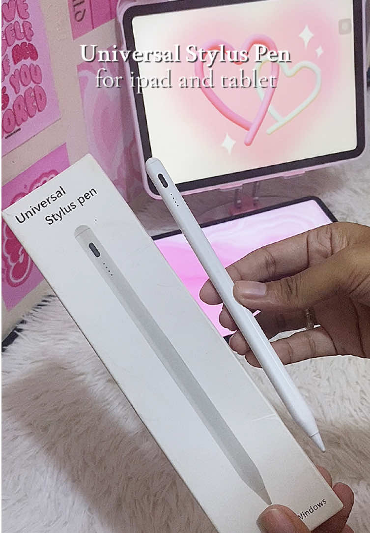 Universal Stylus Pen, compatible sa ipad and tablet! #universalstyluspen #styluspen #universalstyluspenandroidipad #ipad #tablet #android 