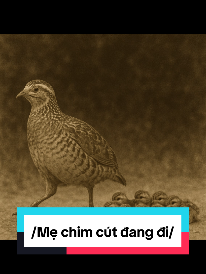 Mẹ chim cút đang đi #loiyeuthuong #fyp #LearnOnTikTok 