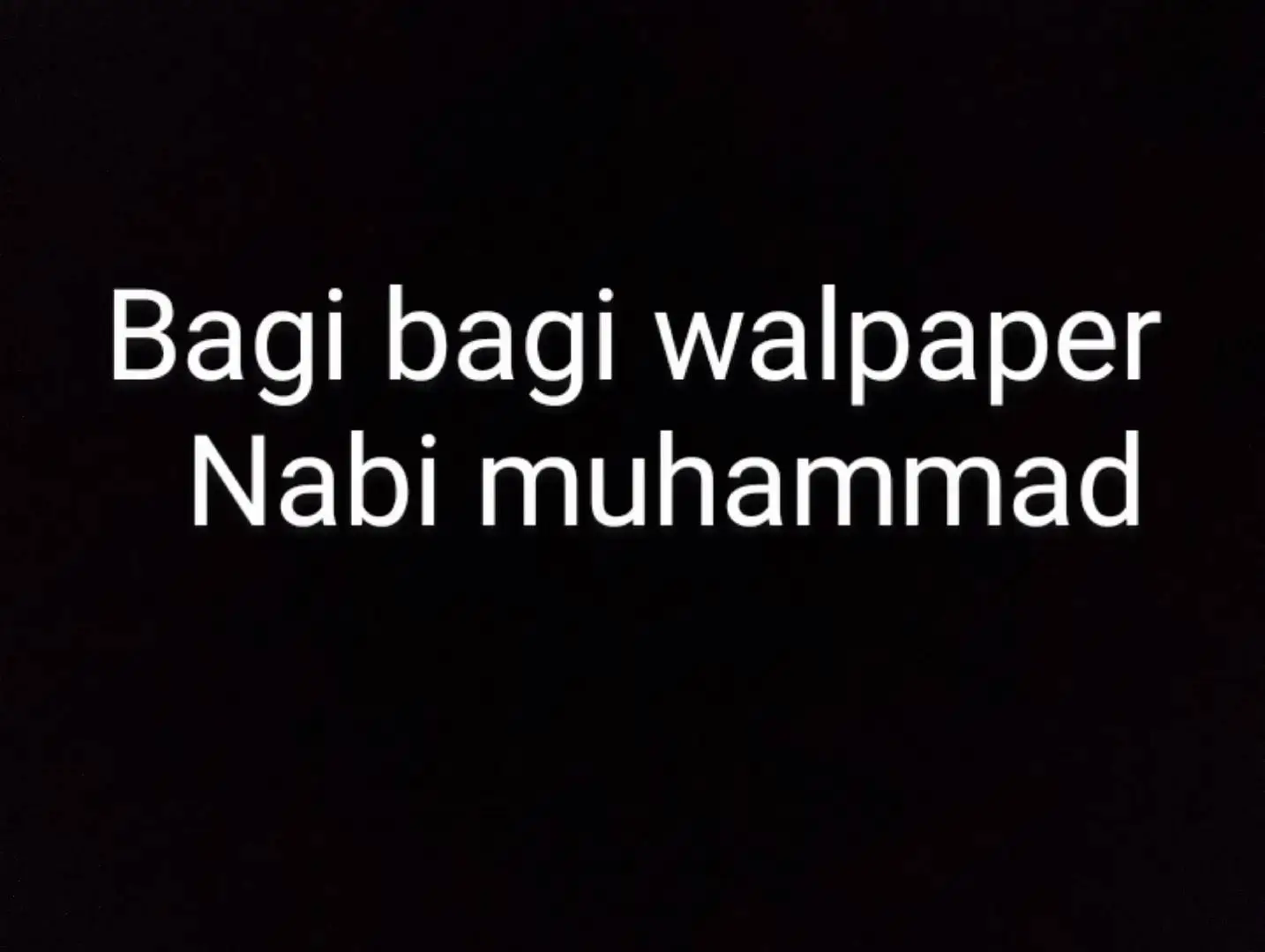 wallpaper nabi Muhammad 