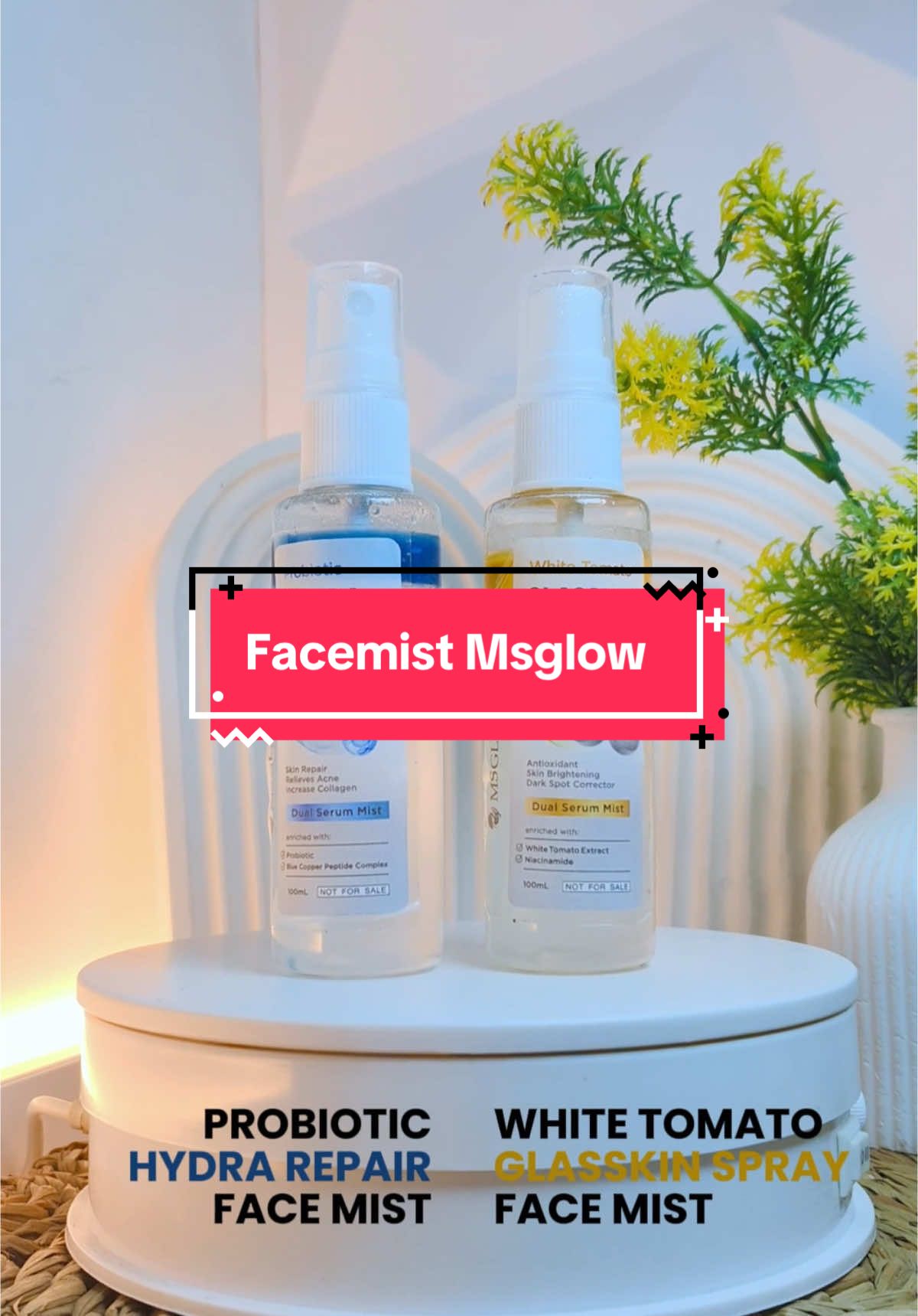 Adalagi nih New Produk dari @msglow.beauty @@juragan99shandy11 😍😍😍 1 spray aja bisa glowing, Apalagi 100? 🤩✨✨ Bingung pilih yang mana?   - White Tomato Glassskin buat yang mau efek cerah instan,  - Hydra Repair buat yang kulitnya butuh kelembapan ekstra! #1spray100benefits  Team Kuning atau Biru, Kamu tim Mana ? ⸻ #MSGlowBeauty #facemistmsglow #GlowingSkin #PerawatanWajah #SkincareHalal #skingoals #autoglowingeffortless #elitglowbalmsglow #MSGLOWnewproduct #MSGLOWcomingsoon #MSGLOWfacemist 