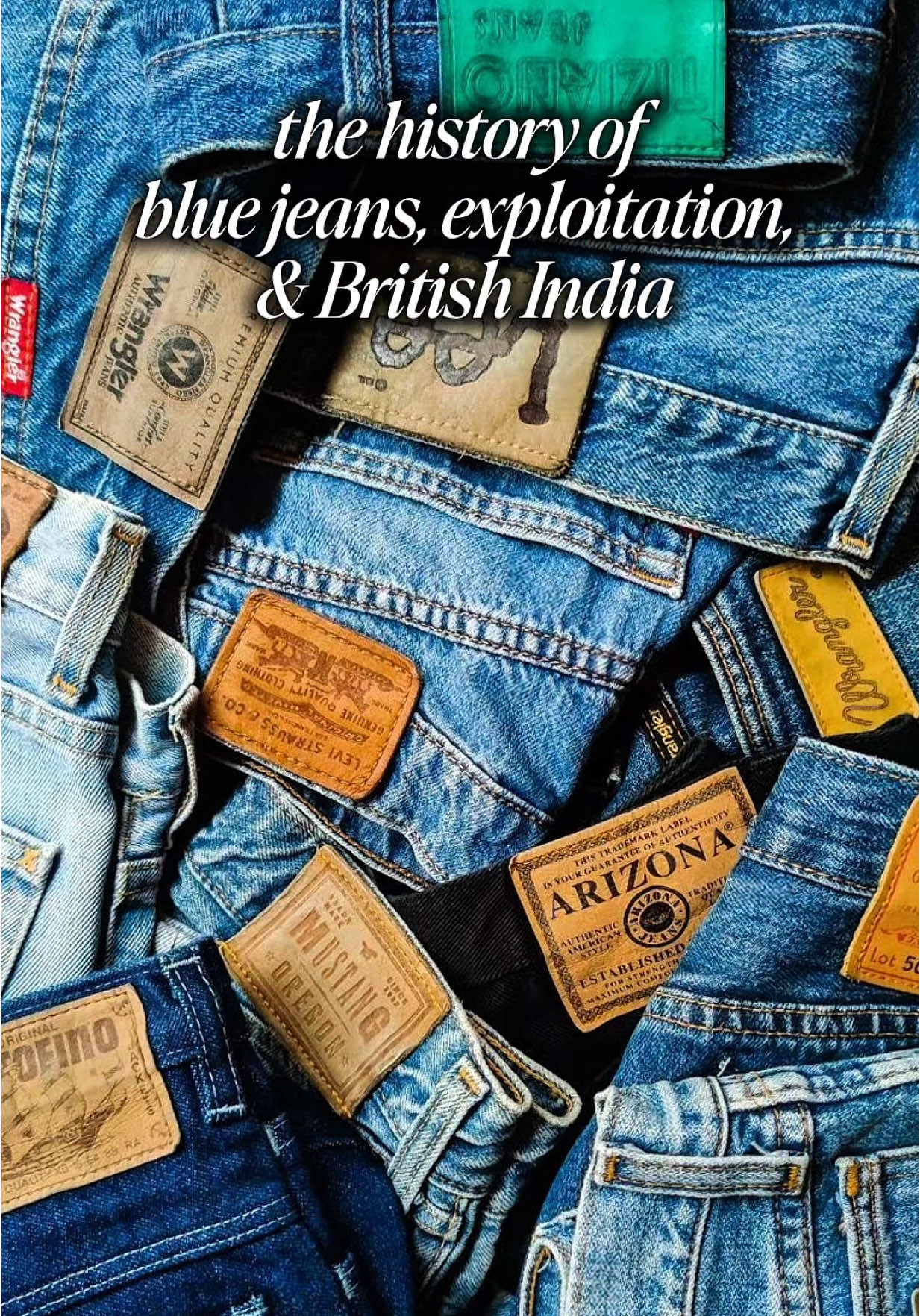 Did you know the history of blue jeans has a lot to do with the Indian subcontinent? 👖 🌎 #bangladesh #history #india #pakistan 
