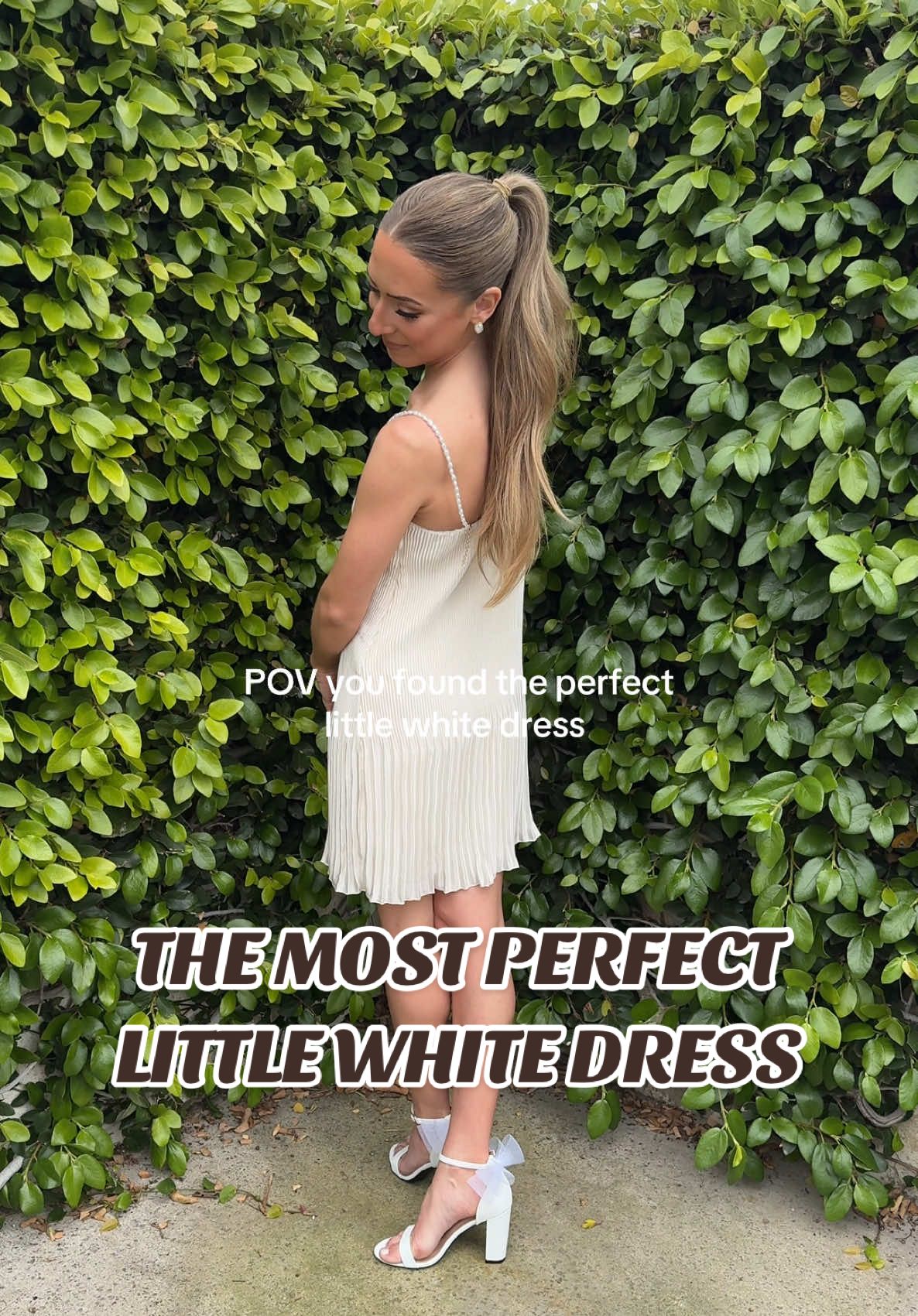 brides, you need this in your wardrobe !!! 🤍 #bridaloutfit #bacheloretteoutfit #bridalshoweroutfit #littlewhitedress #2025brides #2026brides #weddingoutfit #bridetobe 